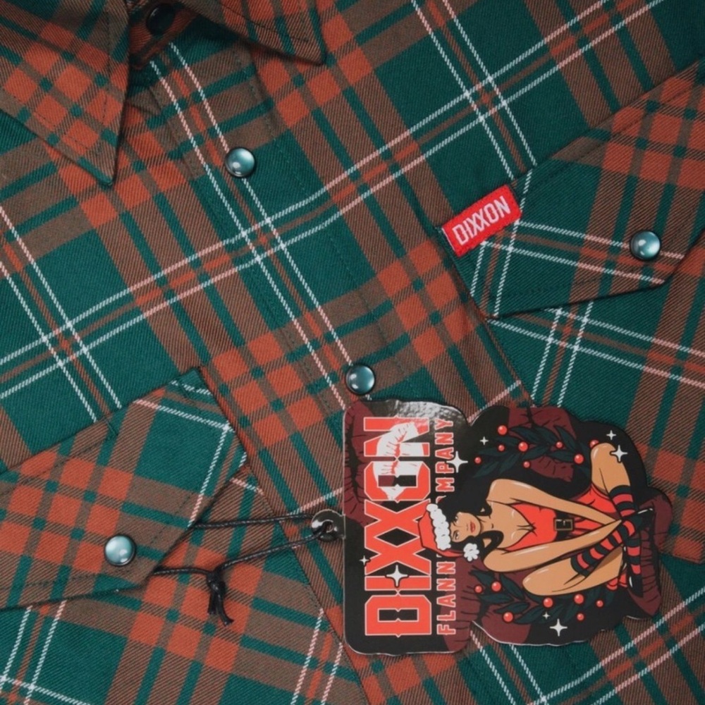 DIXXON Men's The Mistletoe Flannel
